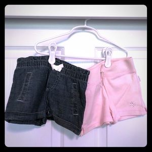 2 pairs Shorts girls sz 2